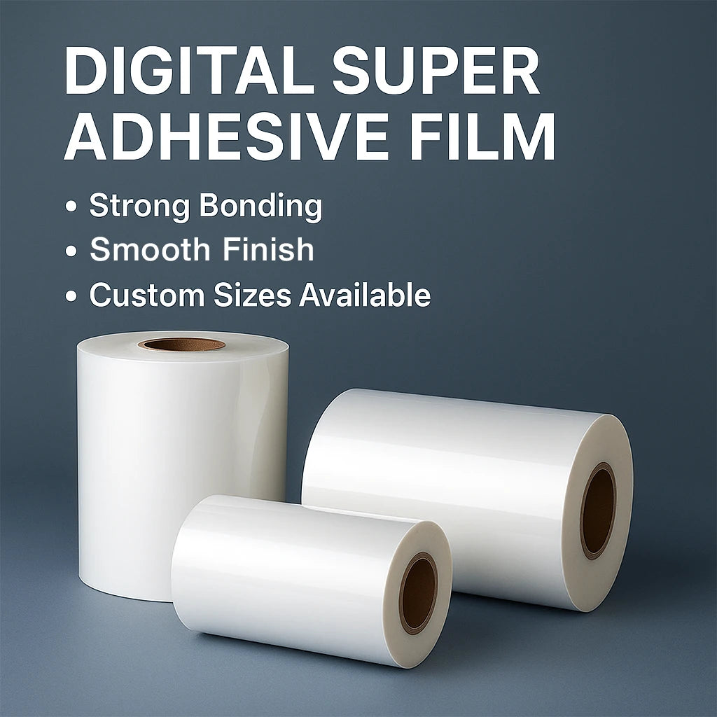 Premium Digital Super Sticky Thermal Lamination Film | Gloss & Matte | Custom Sizes Available