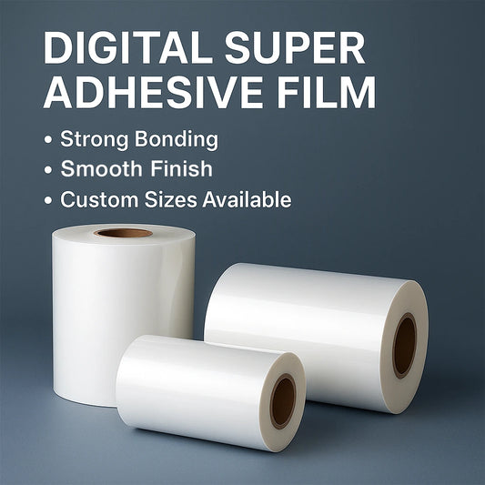 Premium Digital Super Sticky Thermal Lamination Film | Gloss & Matte | Custom Sizes Available